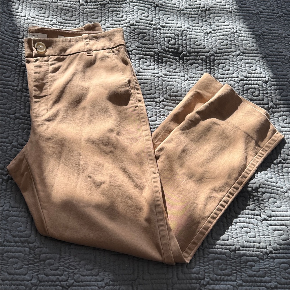 Vince Women's Brown Straight Leg Pants
